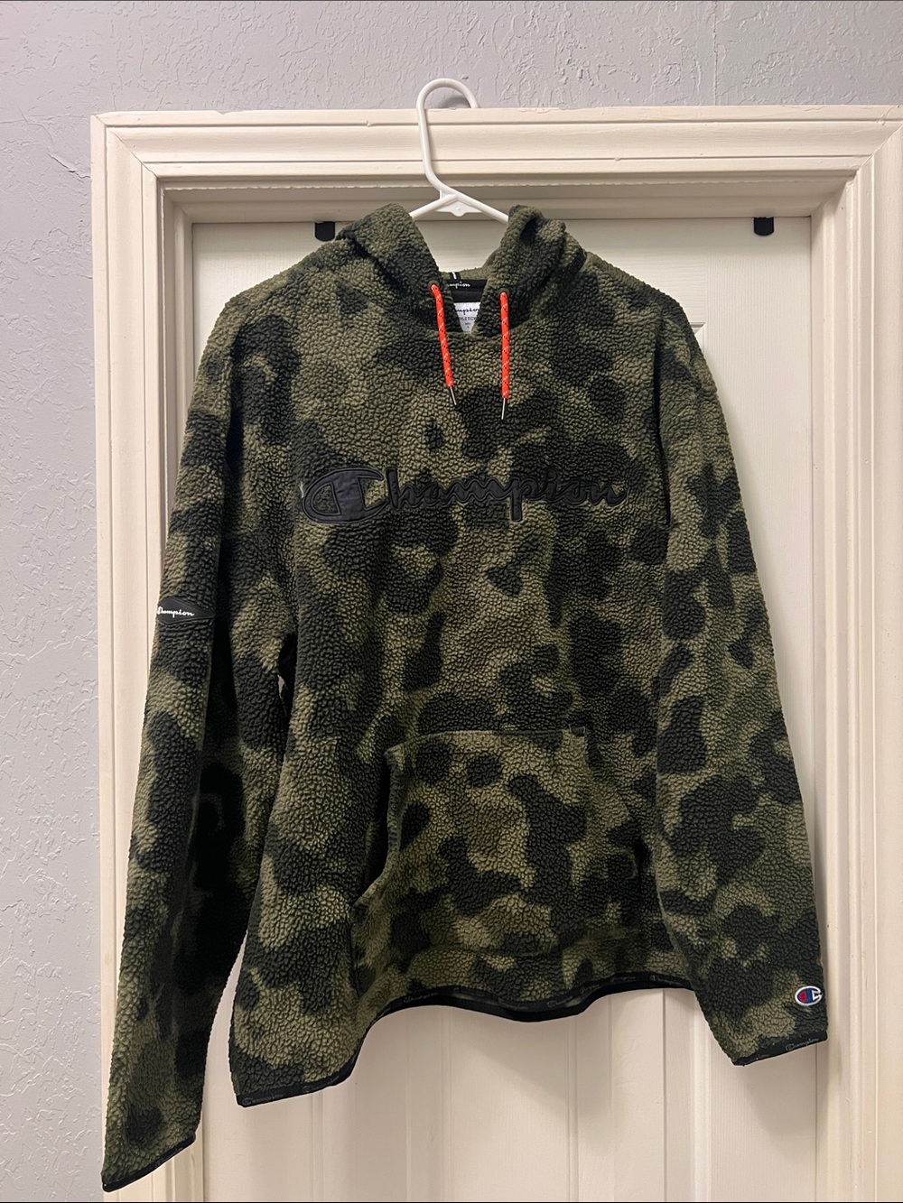 Camo Sherpa Hoodie
